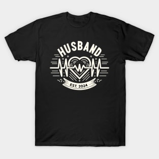 Husband Est. 2024 T-Shirt